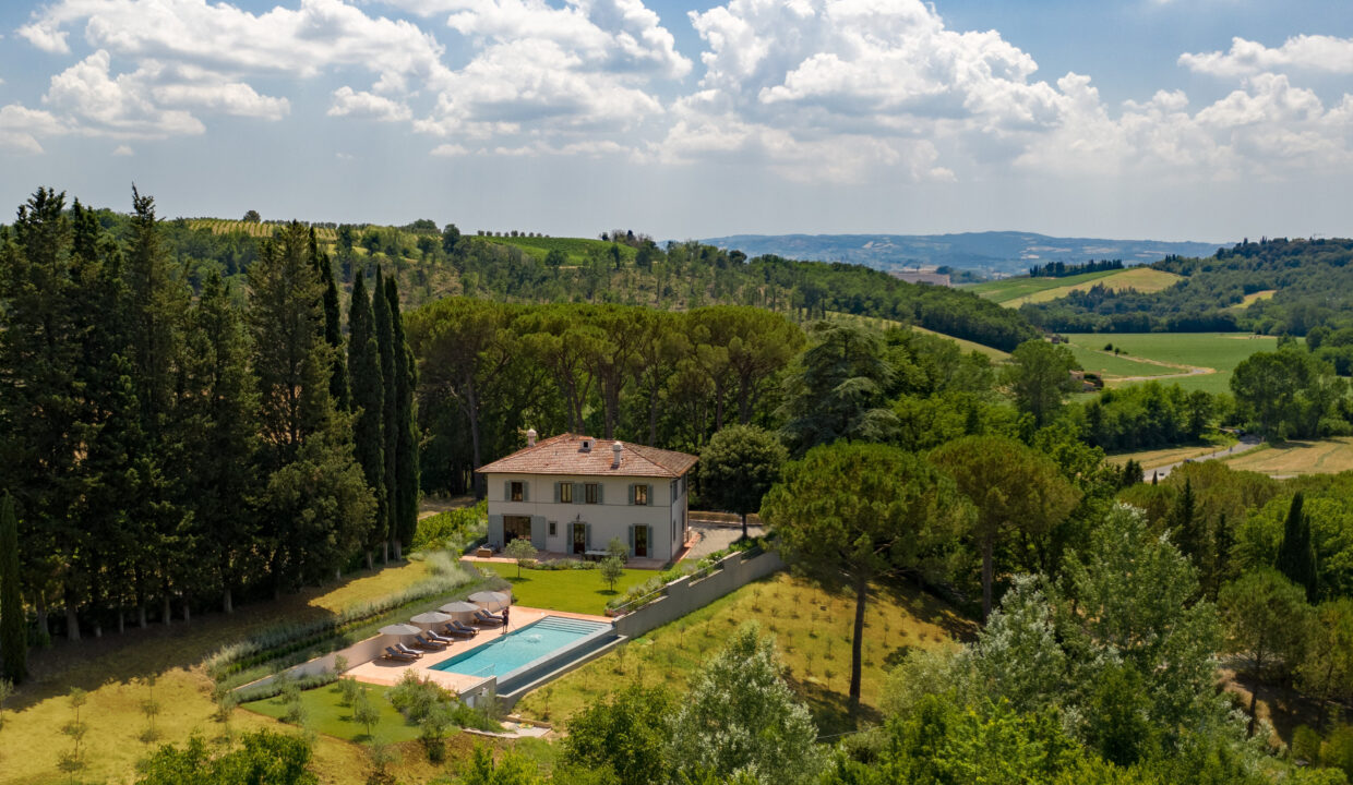 Villa sulle colline del Chianti