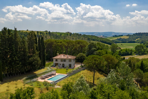 Villa sulle colline del Chianti