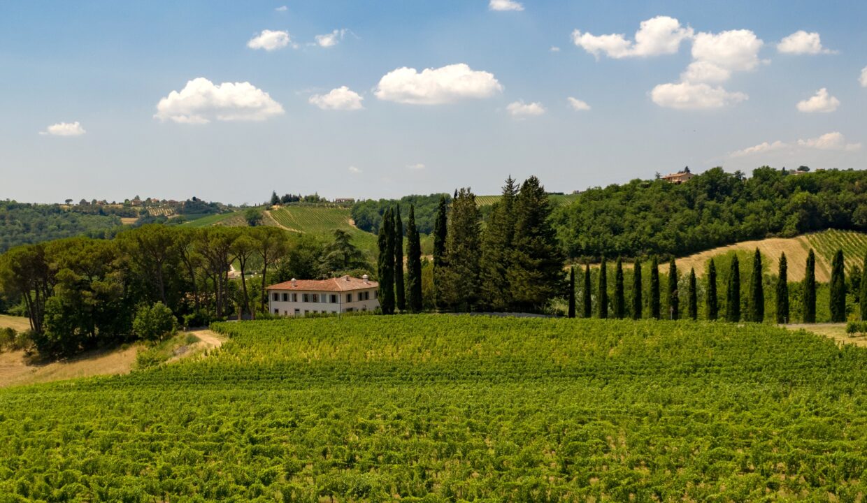 Villa sulle colline del Chianti